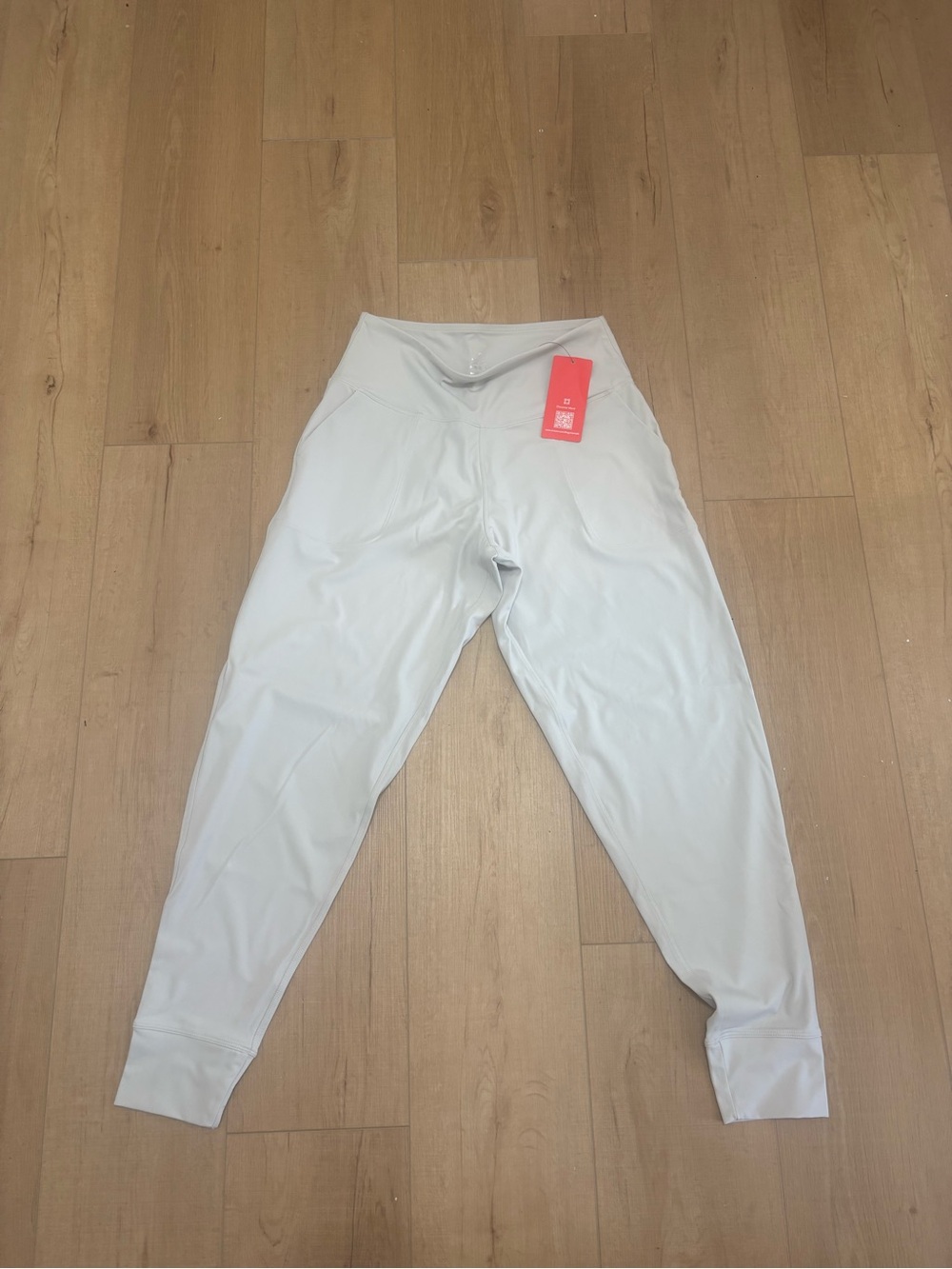 Women’s Light Gray Track Joggers - Brand: